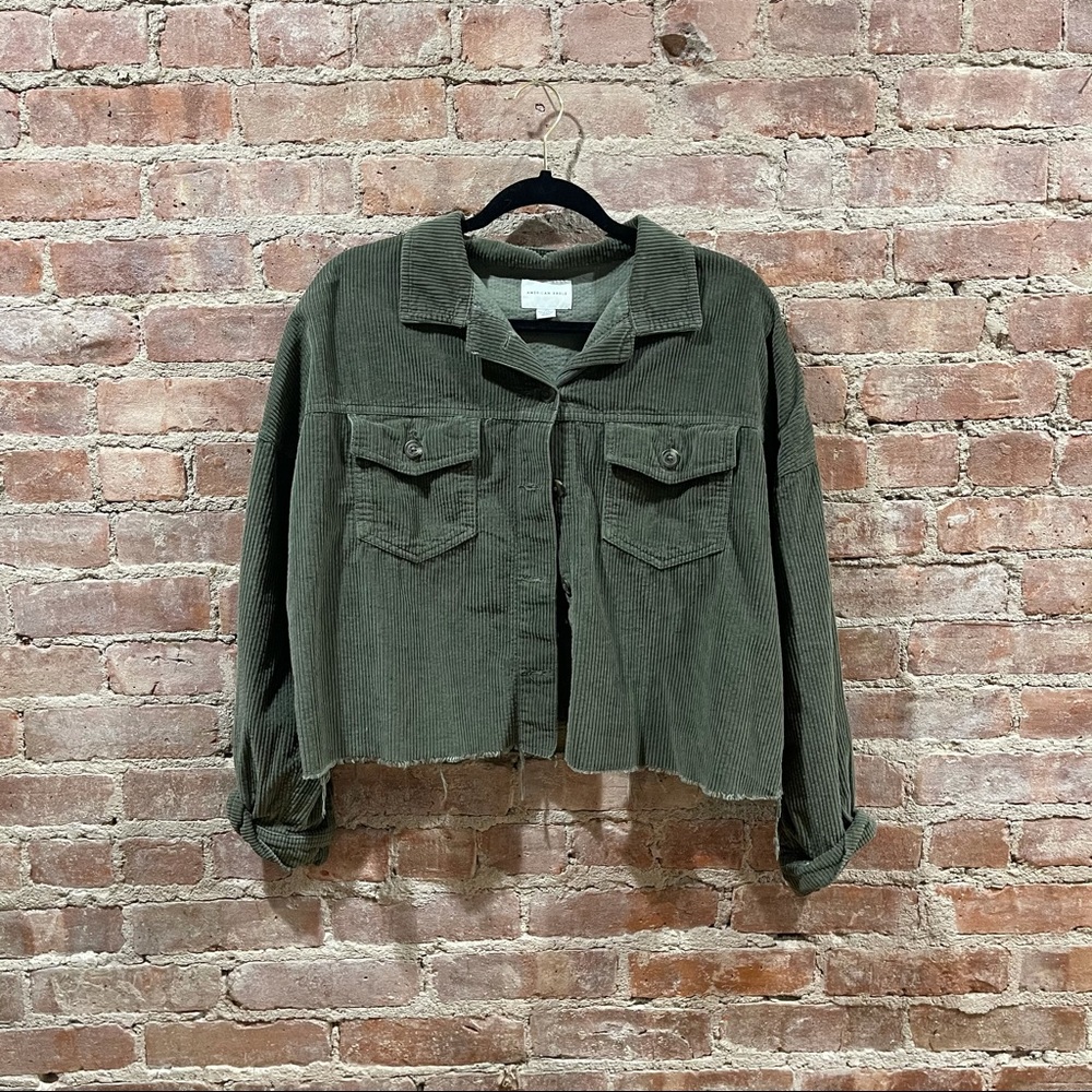 American Eagle Corduroy Shacket